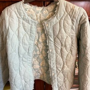 J Jill quilted, reversible jacket. Never worn NWT. Size M